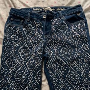 Girls diamond jeans